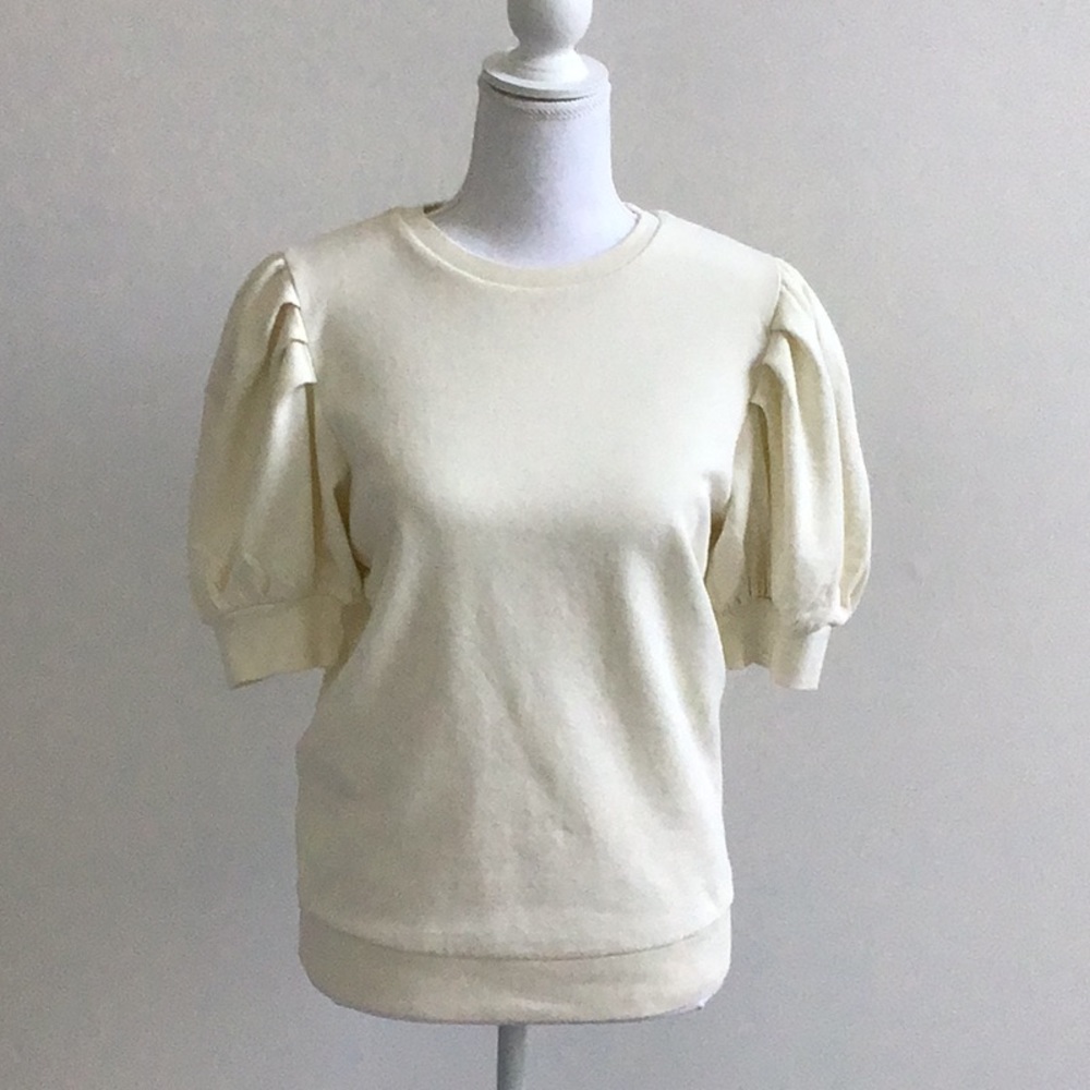 FRAME Puff Sleeve Top